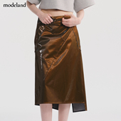 TEMPO几何拼接半裙不规则裙摆买手店 THE 设计师款 OWN