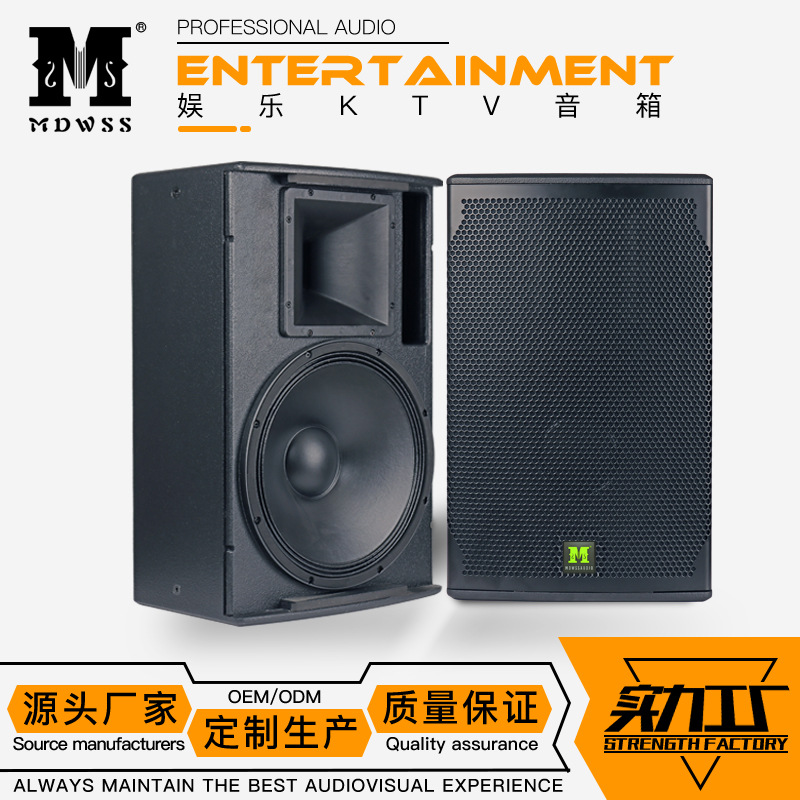 X12单12寸专业舞台会议KTV酒吧户外会议音箱stage speakers