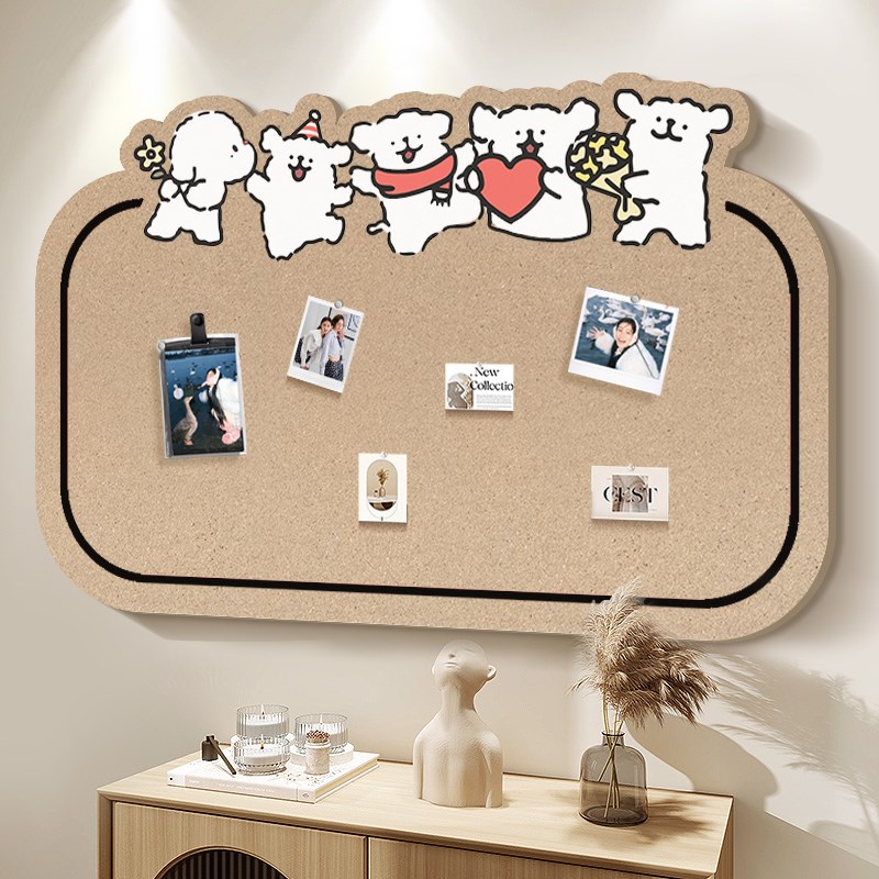 毛毡板墙贴照片墙展h示墙羊毛毡墙贴创意装饰展示背景板幼儿园教