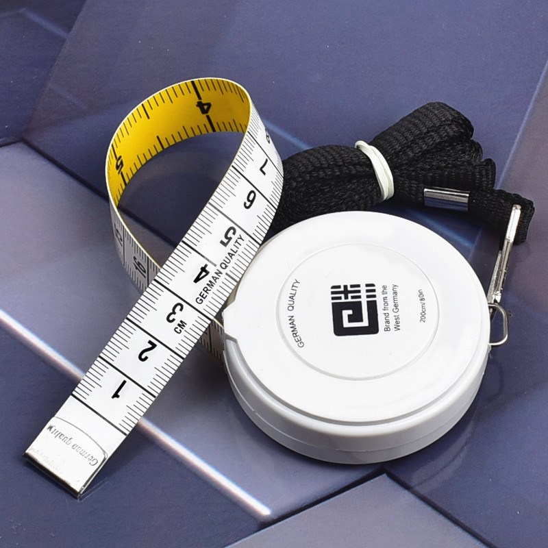 1.5米2米3米小尺子卷尺皮w尺家用裁缝软尺随身携量三围迷你皮卷尺