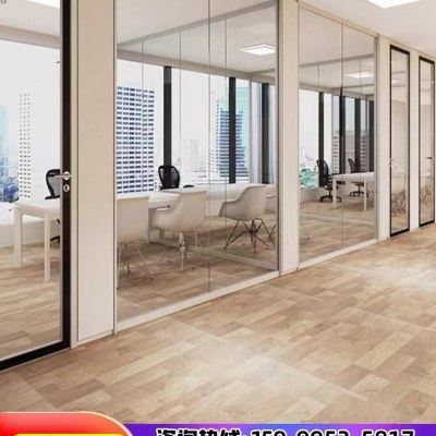 深圳铝合金双层中空百叶钢化玻璃高隔断墙办公室防火隔音玻璃隔断,商业/办公家具,高隔断/隔墙,淘宝优惠券,粉丝福利购,淘宝优惠卷