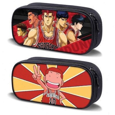 动漫灌篮高手帆布多功能笔袋多层大容量大学高中生篮球文具盒初中,文具电教/文化用品/商务用品,笔袋,淘宝优惠券,粉丝福利购,淘宝优惠卷