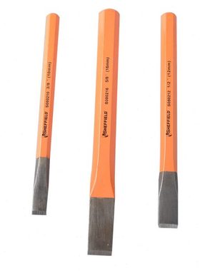 钢盾S080001 3件套 冷凿 凿子 石工凿子 尖凿 扁凿