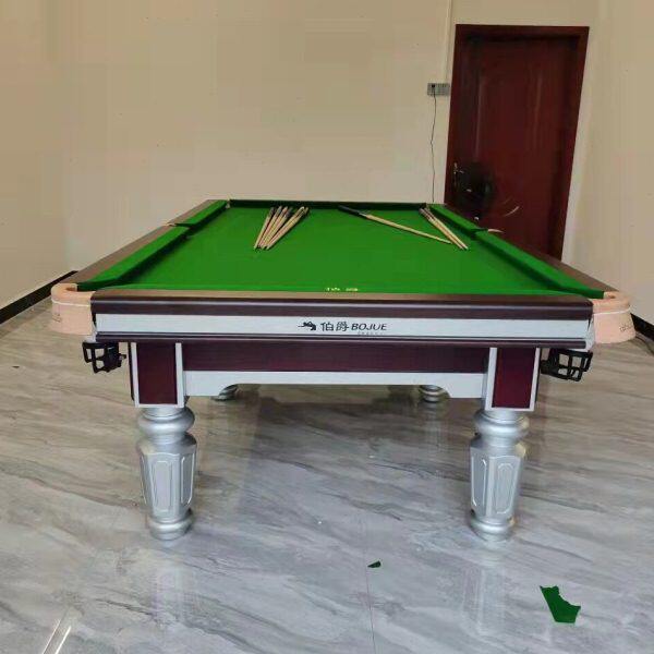 伯爵台球桌标准型中式黑八球房俱乐部赛级钢库九江青石板桌球台