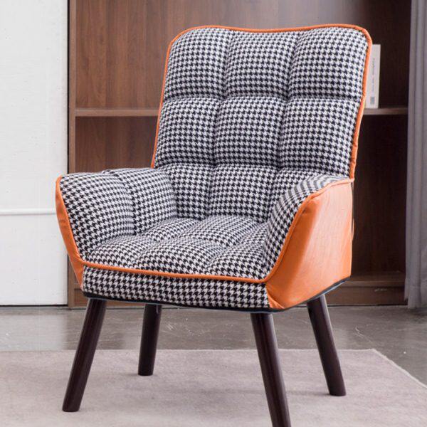 懒人沙发卧室小型轻便单人椅子女生家用阳台躺卧客厅休闲舒适靠背