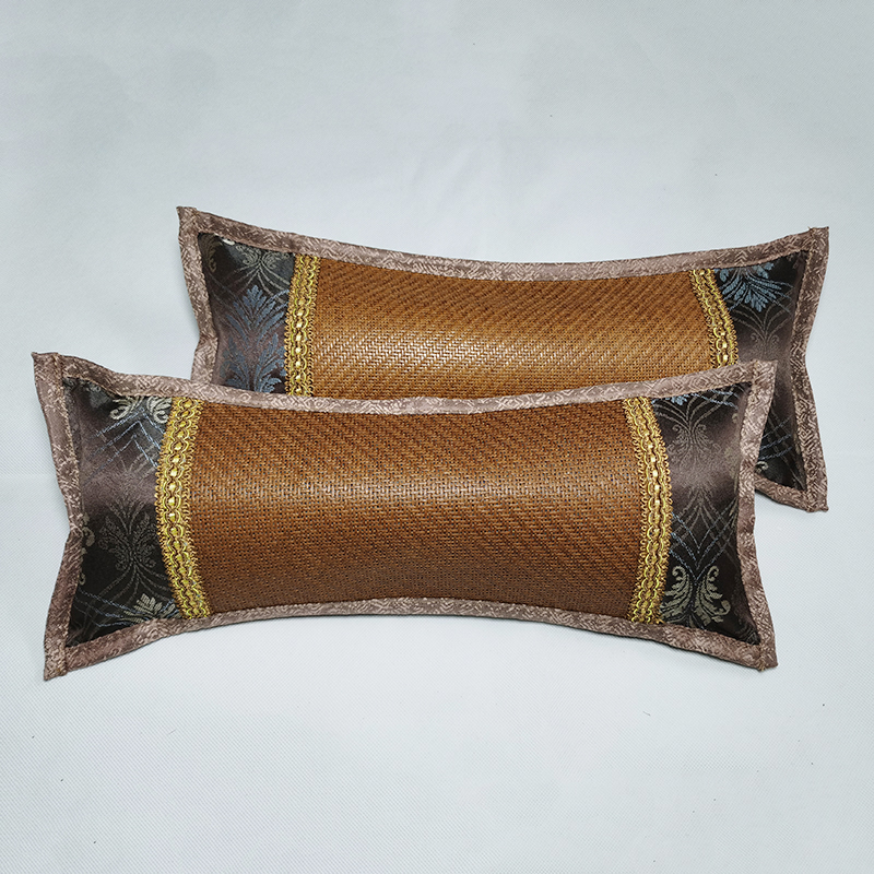 夏凉枕头藤枕颈椎牵引修r复护颈椎睡觉专用助睡眠圆柱护颈枕凉爽