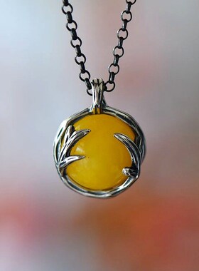 S925纯银吊坠空托圆珠球笼DIxY无损镶嵌12-25珍珠玉石免打孔免沾