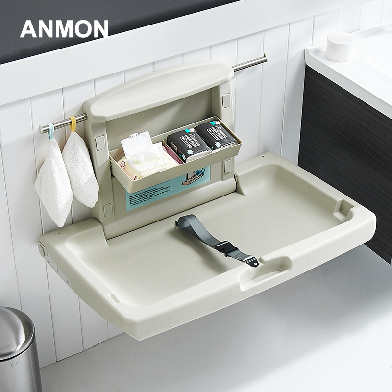 第三卫生间婴儿护理m台壁挂式儿童换衣台母婴台换尿布婴儿浴室座