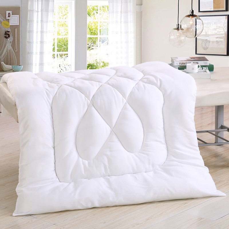 美容院专用小被芯理s疗按摩床1.2m加厚小被子纯白色