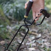 子拾物户外L工具火碳加长旅腾钳火TW野外烧家用H夹夹垃圾夹烧烤