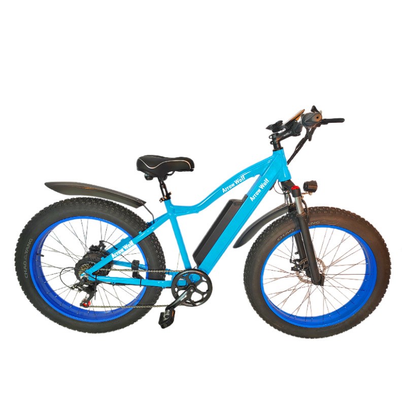 26寸山地雪地电动助力车2v0寸山地电动助力车雪地宽胎电动自行车