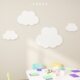 毛毡幼儿园墙上装 饰教室奶油挂画云朵布置遮丑风3d立体壁饰免打孔