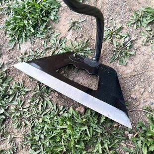 除草加厚锄空心锄头多功能神器锄柄地全草锰钢农用钢农具加长户外