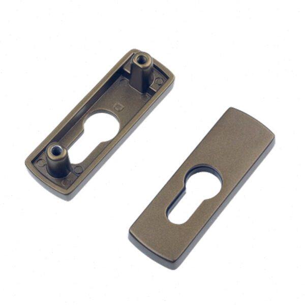 断桥铝德国盖传I锁芯动 门钢穿对芯丝盖平开执手锁塑S吉利娅