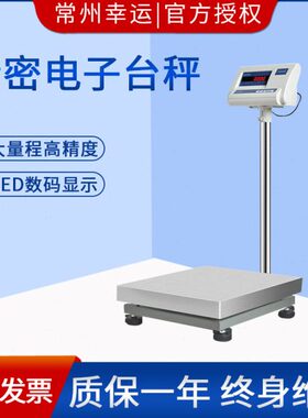 幸运工业地磅秤XY60F/XY500E精密电子台秤61~510kg工业天平台秤1g