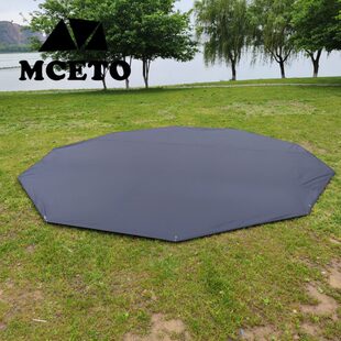 餐防水牛津布边50米拓听0席形地E角布十户外MC野TO雪沙滩垫庇护所
