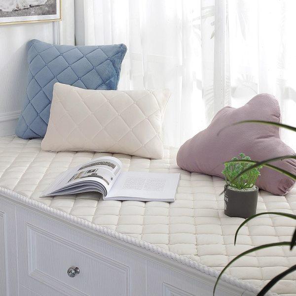 飘窗垫窗台垫四季通用卧室阳台垫子网红榻榻米毯北欧坐垫卡座定做,居家布艺,飘窗垫,淘宝优惠券,粉丝福利购,淘宝优惠卷