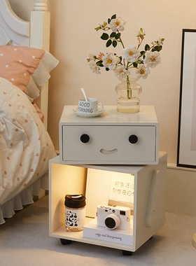 创意机器人床头柜客厅沙发旁边柜落地摆件装饰品S乔迁新居搬家礼