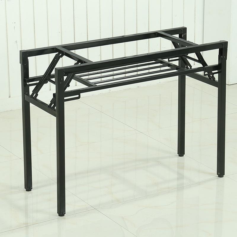 长条桌架子折叠架简易折叠架小支架条形桌架支架通用Y折叠桌腿特