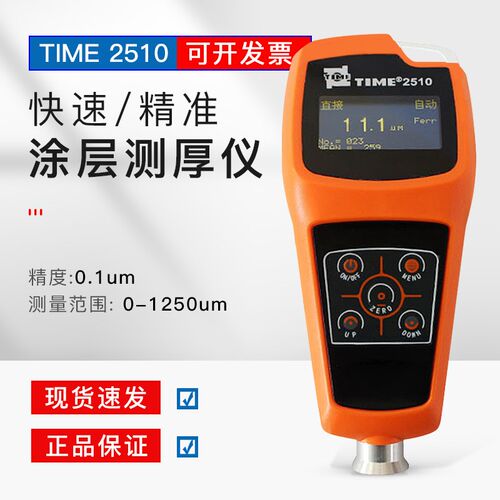 TIME2510北京时代涂镀层覆层油漆漆膜测厚仪TT210升级款