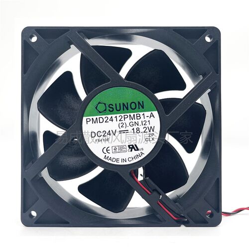 SUNON PMD2412PMB1-A(2),GN DC 24V 18.2W 建准机箱高速散热风扇