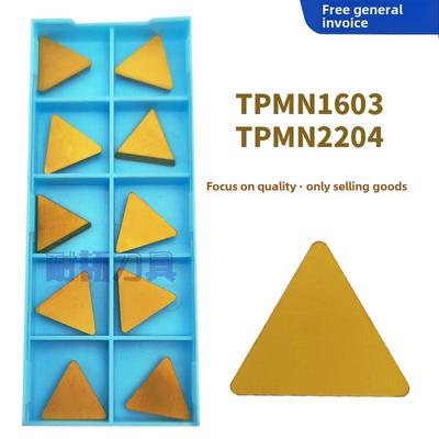 tpmn160308 Tpmn2204三角铣刀刀片三菱直通Tp刀盘适用于钢、铸铁