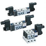 MVSC-260-4E2C金器Mindman型AC220V电磁阀DC24V SOLENOID国产气动