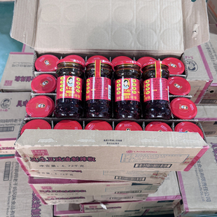 老干妈风味豆豉油制辣椒280g*24瓶整箱批发 油辣子香辣拌饭拌面