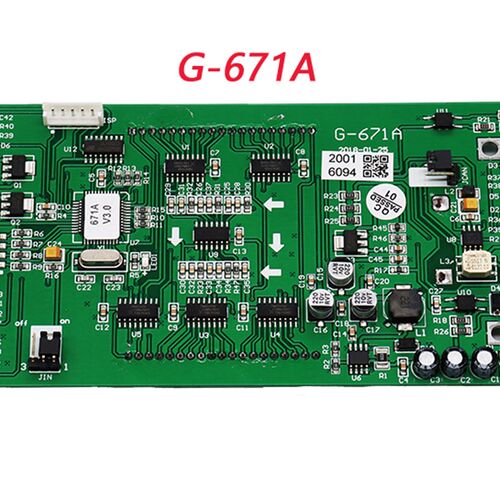 蒂森电梯液晶外呼显示板G-671A TA10-BV-E1.0 SM04VL16/H/J/BLU