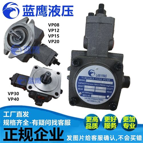 变量叶片泵VP-20 15 12 VB1-08 40 30 -FA3 -FA2 -FA1液压油泵SF