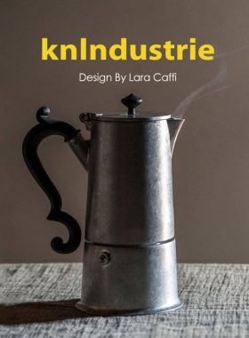 意大利进口Knindustrie复古意式摩卡壶单阀4杯 家用电炉煮咖啡壶