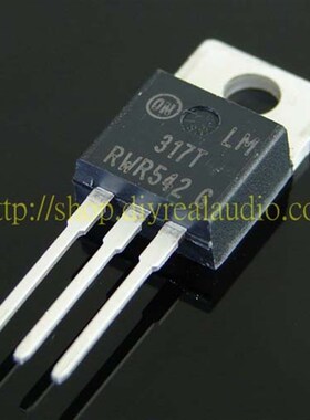 全新原装ON(安森美LM317T LM317 TO-220可调三端稳压器 1.5A