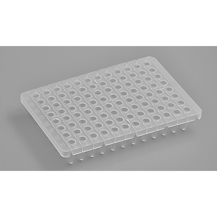 0.2ml透明PCR半裙边96孔板(无菌无酶)15板/盒