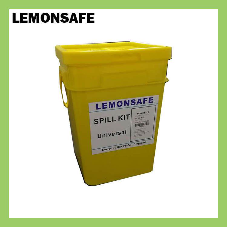 柠安LEMONSAFE泄漏应急处理提桶套装（通用型）LSKA-05