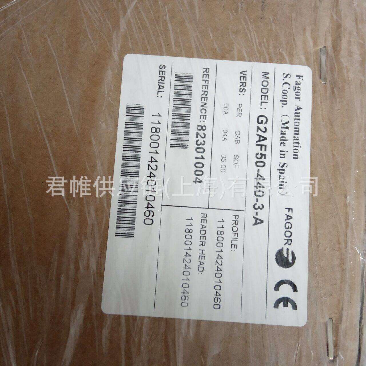 价格需核实 FAGOR 光栅尺 GAF50-440-3-A升级G2AF50-440-3-A