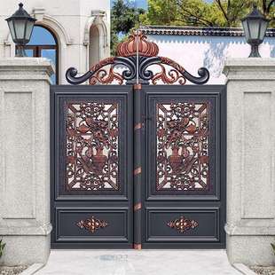 供应小院门户外花园小铁门庭院小门欧式庭院中式庭院单开铁艺小门