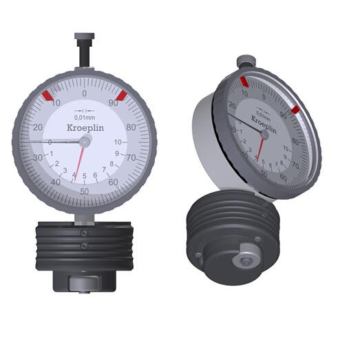 供应kroeplin气雾罐瓶口深度测量卡规A2130