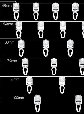 各种间距厂家白色大方轨蛇形帘线珠水波帘走珠S fold线珠