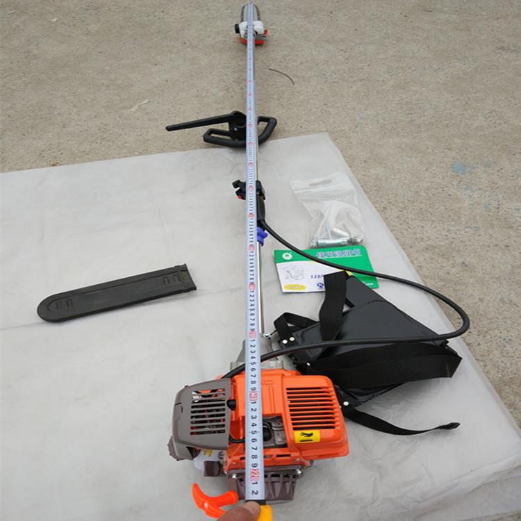 汽油动力的园林高枝锯 杨树高处枯枝修整不用登高的高空伐木锯