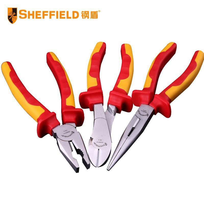 钢盾S046001 3件套绝缘钳套装(7