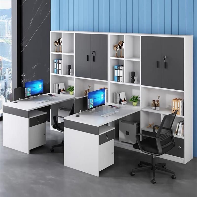 职员办公桌椅组合财务办公室双人位面对面四六工位主管会计电脑桌