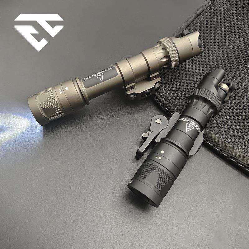 FIRECAT烈焰猫M323V/M622V快拆底座手电筒LED灯照明SF鼠尾线控