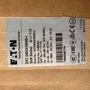 DS7-340SX160N0-L伊顿穆勒MOELLER 软起动器DS7-340SX系列