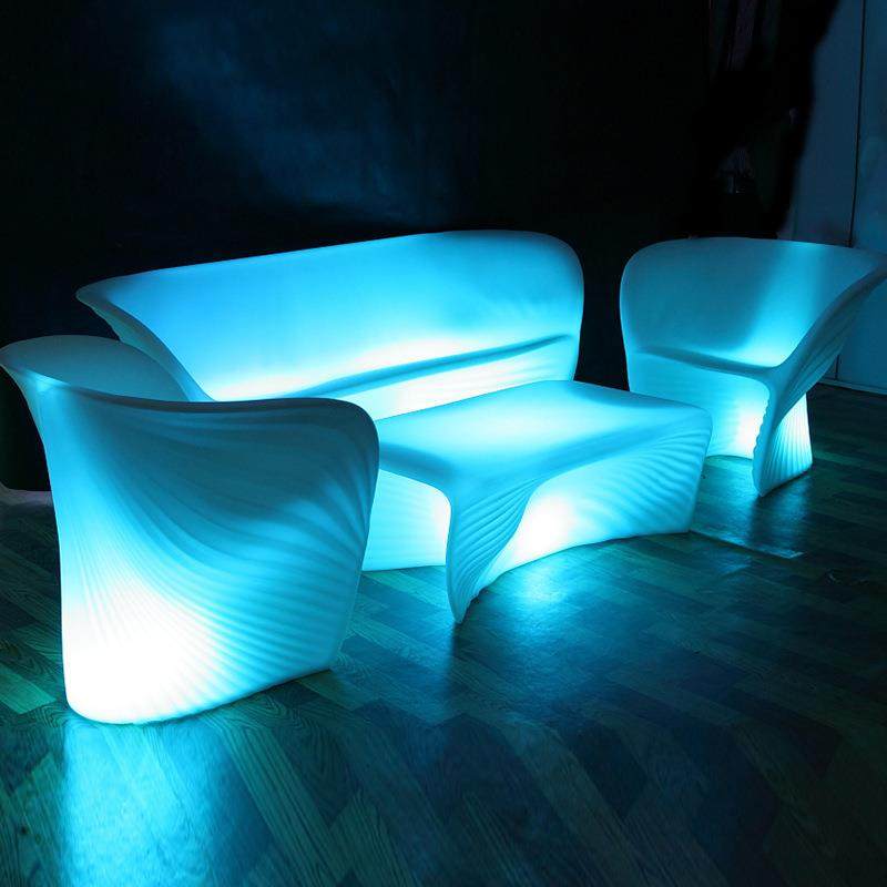 酒吧发光家具酒店七彩沙发KTV吧桌吧台户外简约茶几防水贝壳桌椅,商业/办公家具,酒吧台,淘宝优惠券,粉丝福利购,淘宝优惠卷