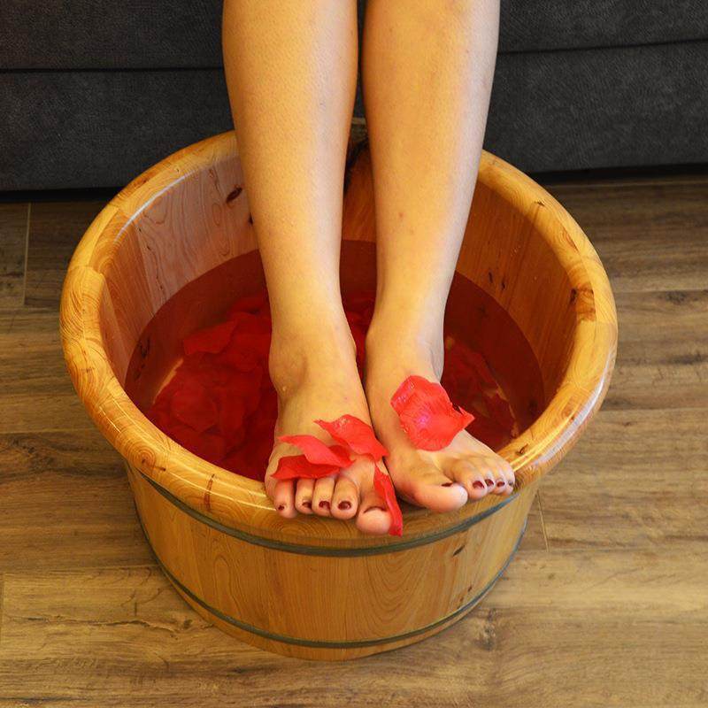 四川实木香柏木泡脚木桶足浴桶洗脚木盆洗脚桶浴足桶泡脚盆