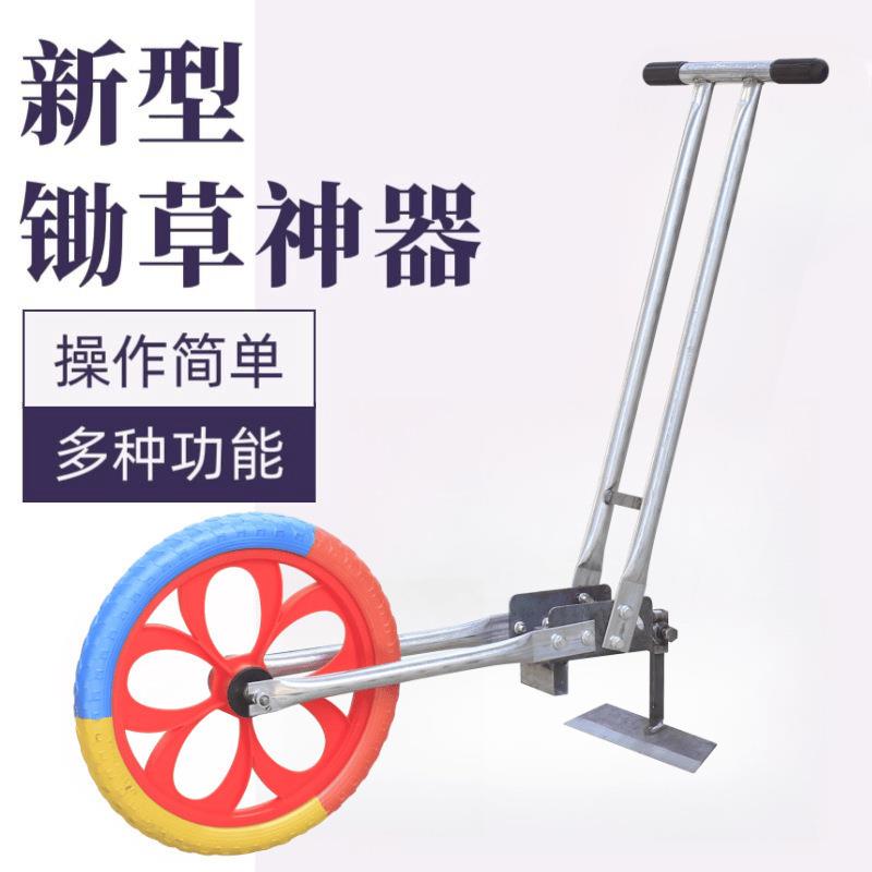 多功能小型微耕机松土机农用耘锄新款除草手推耘地开沟手推垒德株