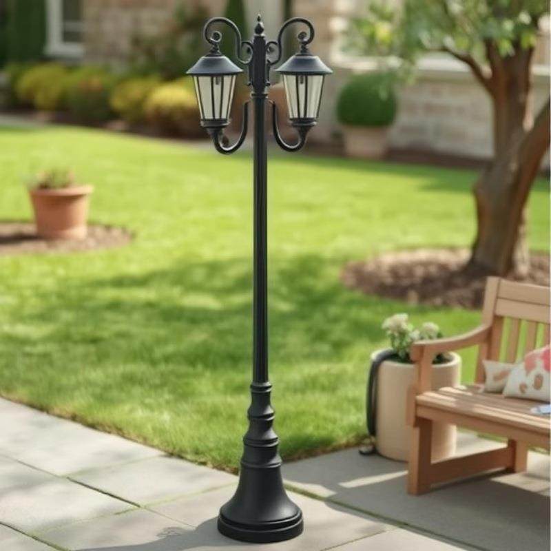 led太阳能户外室外壁灯欧式防水壁灯复古楼梯走廊过道庭院壁灯