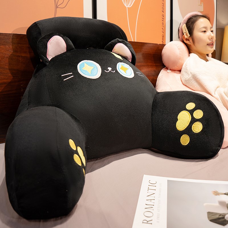 床头靠垫c软包护腰靠枕大靠背沙发床上学生枕头床靠抱枕半躺神器