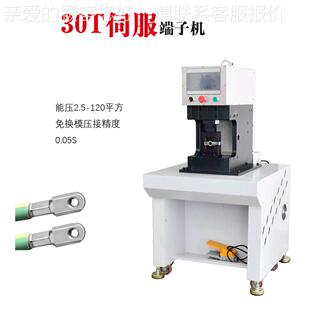伺服服设端子机伺打端束机新能源PBF-Y30T汽车线加工备东莞自动端