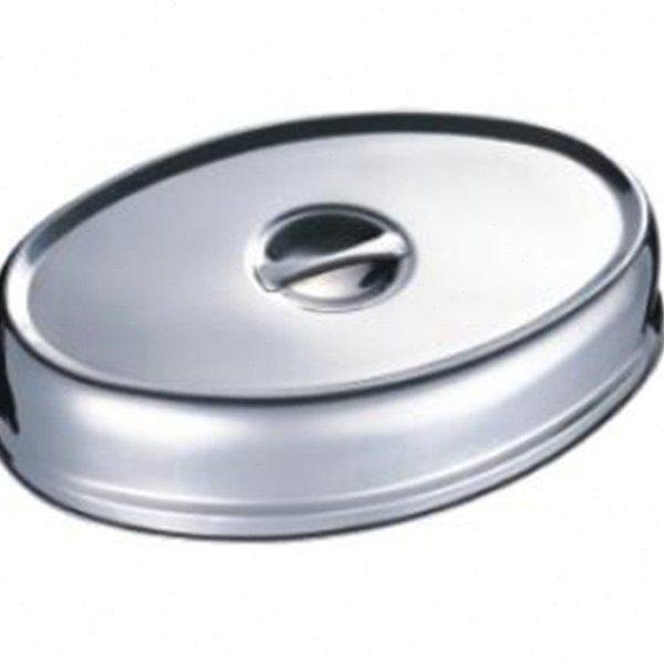 无磁不锈钢加高加厚椭圆蛋形菜盖 牛排铁板烧盖烤盘盖子10寸-16寸,厨房/烹饪用具,锅盖,淘宝优惠券,粉丝福利购,淘宝优惠卷